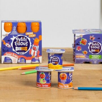 Logo Une table présentant tous les produits de la marque Petit Filous
