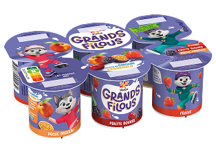 Grands Filous – Pots Fruits Mixés orange